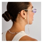 Bold Link Neck Chain Silve. Sports and fashion